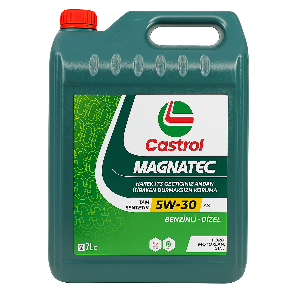 Castrol Magnatec 5W-30 A5 Motor Yağı 7L - Tam Sentetik