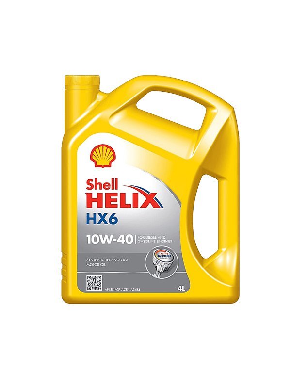 Shell Helix HX6 10W-40 - 4 Litre